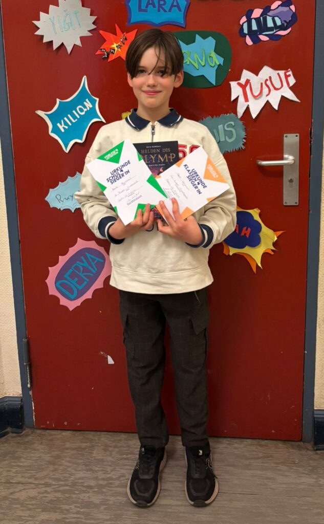 Sieger des Vorlesewettbewerbs 2025